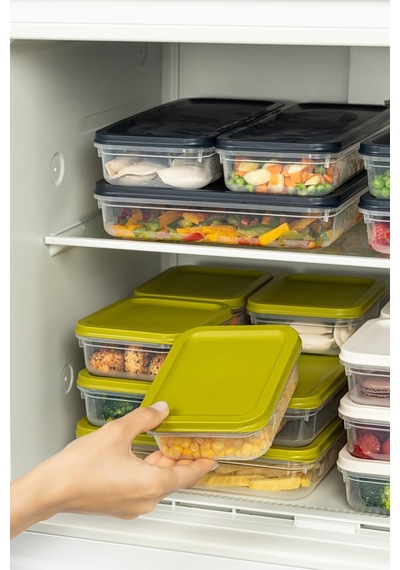 4 Adet Buzdolabı Ve Derin Dondurucu Saklama Kabı Seti, Fresh Box, Dolap Düzenleyici Ve Buz Dolabı Organizeri, Bpa İ Diğer