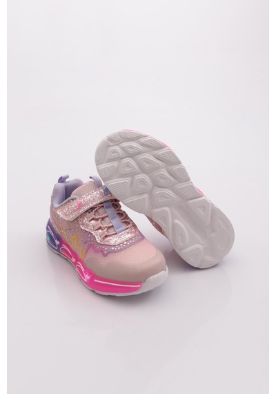 Marco Kids 03-26y312 Çocuk Filet Işıklı Spor Ayakkabı Pembe