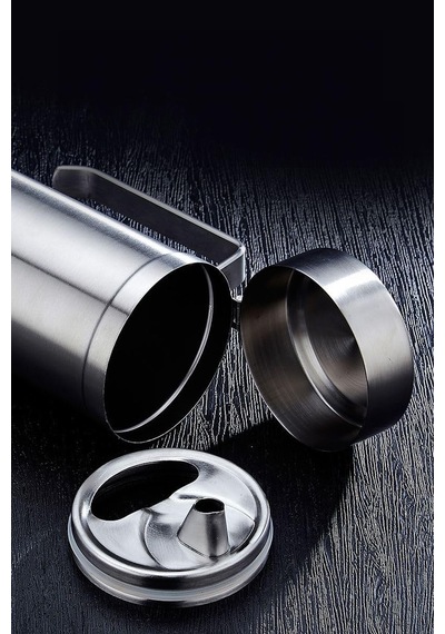 304 Çelik Silver 1000 Ml Yağdanlık Sosluk Ve Sirkelik Cin996by