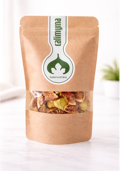 %100 Natural Katkısız Koruyucusuz, Air-dried İncir Cipsi 100 G Özel Form