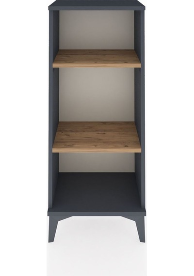 Arges Komodin 2 Raflı 44x30x106 Antrasit-çam Antrasit