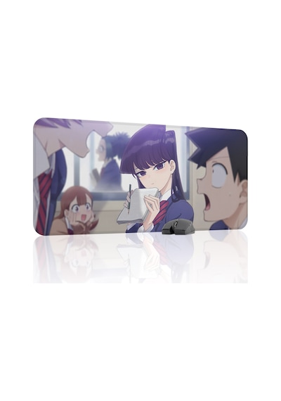 Komi Can't Communicate Dikişli Kauçuk Oyuncu Mousepad V4 - 90x40 Xxl Gaming Mouse Pad