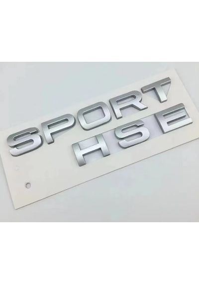 Range Rover Sport Hse Bagaj Yazı Gümüş Renk Abs Krom İthal Bagaj