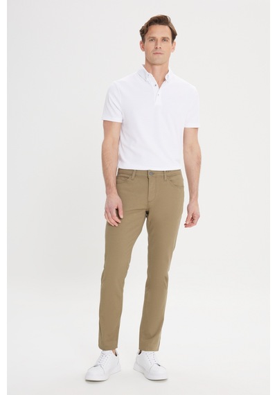 AC&Co / Altınyıldız Classics Erkek Yesıl Slim Fit Dar Kesim 5 Cep Armürlü Esnek Pantolon Yeşil AC&Co / Altınyıldız Classics Erkek Yesıl Slim Fit Dar Kesim 5 Cep Armürlü Esnek Pantolon Yeşil