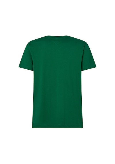 Tommy Hilfiger Hılfıger Stack Tee Erkek Yeşil T-shirt - Mw0mw38622
