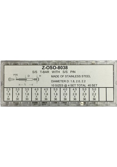 Z-oso-8038 Vidalı Pim Set Diğer