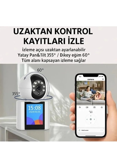 Akıllı Ev Kamerası 2.4 Ghz Çok Renkli
