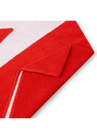 Speedo Logo Deniz Plaj Havlu Kırmızı