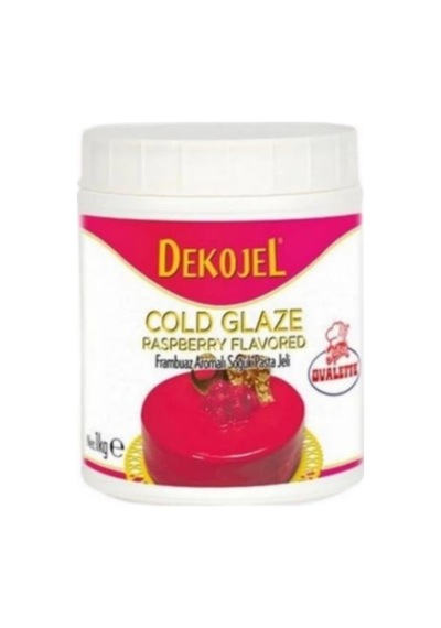 Ovalette Dekojel Frambuazlı Soğuk Pasta Jeli 1 Kg