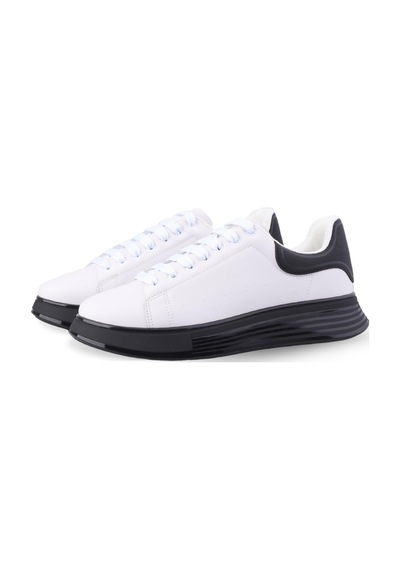 Andre Erkek Sneaker - Beyaz Sıyah Siyah