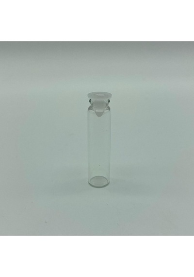 2 Ml Mini Test Şişesi , 2 Cc Plastik Tıpalı Cam Şişe , Test Şişesi X 20 Adet