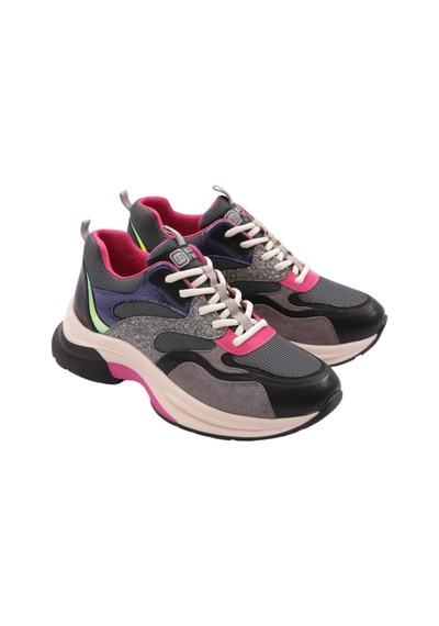 Dgn Bej Kadın Sneaker Ayakkabı Dgn.30162-2027 Siyah