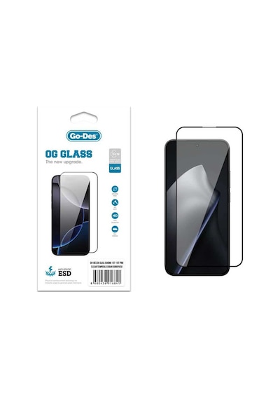Xiaomi 15t Pro Uyumlu Go Des Og Glass Antistatik Temperli Cam Ekran Koruyucu Şeffaf