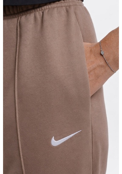 Nike Sportswear Loose Fit Pant Bol Ve Uzun Kesim Eşofman Altı Koyu Kahverengi
