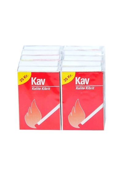 Kibrit 10 Paket Ortalama 40 Çöp X 10 Paket Ahşap