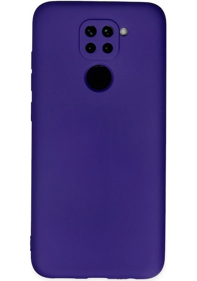 Ilkeshop Newface Xiaomi Redmi Note 9 Kılıf Nano İçi Kadife Silikon - Mor