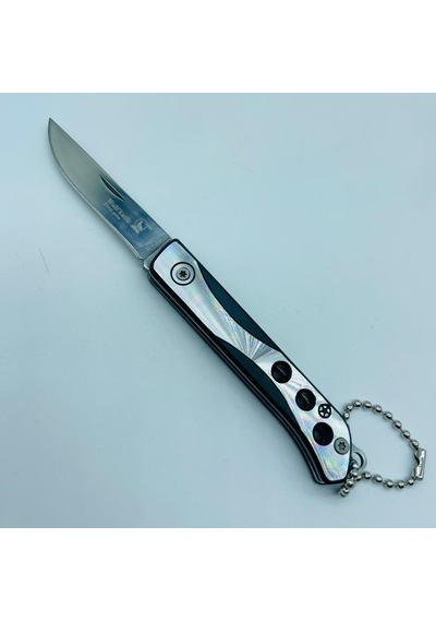 Wolfknife Fullmetal Miniceplik Kamp Bıçak Kurt Kamp Çakı //14cm--5433 Gri