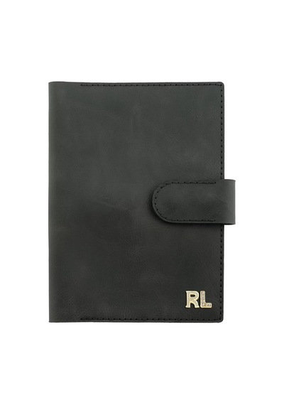 A5 Defter Ve Ajanda Kılıfı - %100 Rainbow Deri - Ko10001 - Antrasit Antrasit
