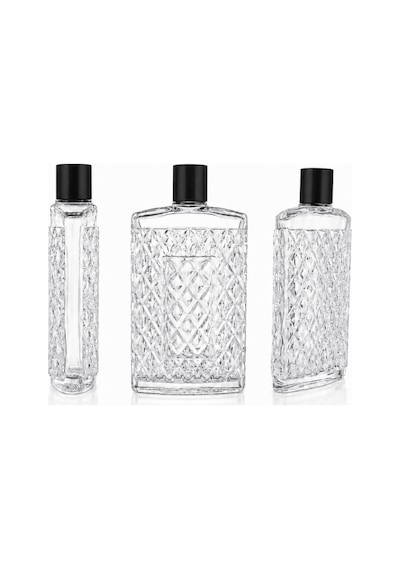 200 Ml 3 Adet Kristal Kolonya Şişesi