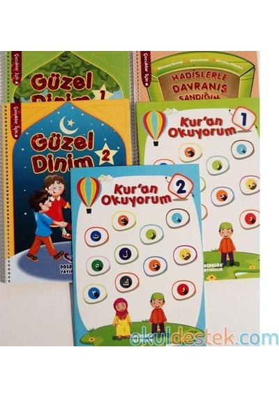 4-7 Yaş Güzel Dinim Eğitim Seti