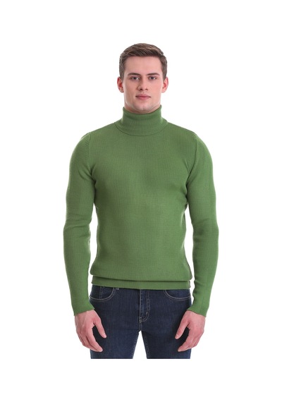 Hatemoğlu Yeşil Slim Fit Fitilli Balıkçı Yaka Yünlü Triko Kazak 34232023a0 Yeşil Hatemoğlu Yeşil Slim Fit Fitilli Balıkçı Yaka Yünlü Triko Kazak 34232023a0 Yeşil