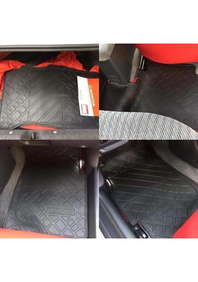 Honda Civic Ies 88-01 Uyumlu Oem Paspas Kauçuk Siyah Paspas 1
