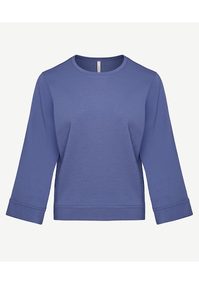 Yargıcı Sırt Detayli Sweatshirt Lacivert
