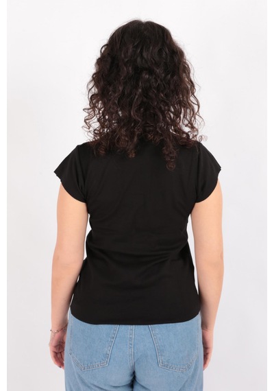 Busem S0016848 Kadın Bluz Siyah