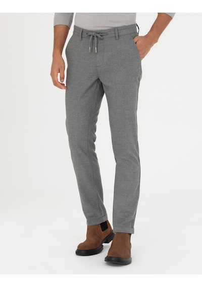 Pierre Cardin Erkek Gri Kanvas / Chino Pantolon 50278467-vr024 Gri