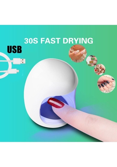 9W UV USB Mini Jel Tırnak Kurutucu Bakım Lamba PC ve ABS