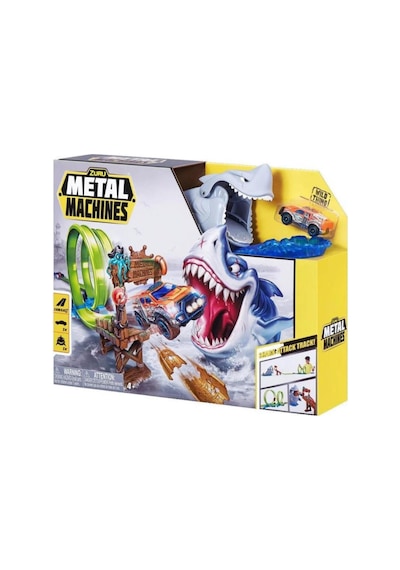 Mea04000-6760 - Zuru Metal Machines Shark Oyun Seti Lisinya