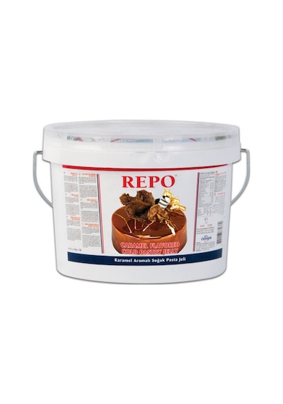 Repo Karamel Aromalı Soğuk Pasta Jeli 7 KG