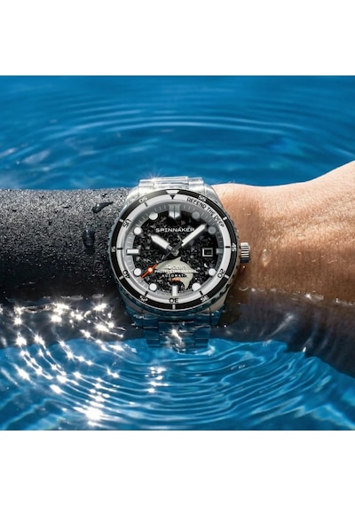 Spinnaker Hass Sp-5172-22 4ocean Limited Edition Otomatik Erkek Kol Saati Metalik Gri