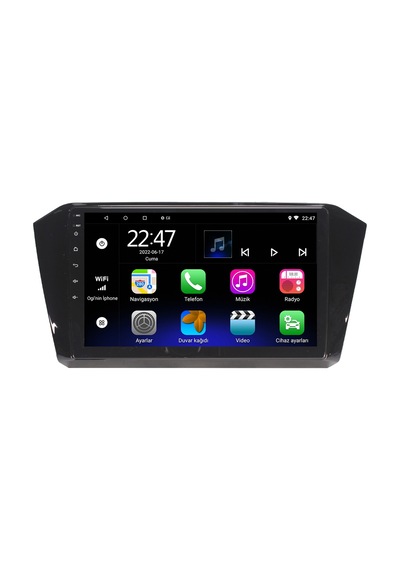 VW PASSAT B8 ANDROİD 12 MULTİMEDYA EKRAN NAVİGASYON CARPLAY