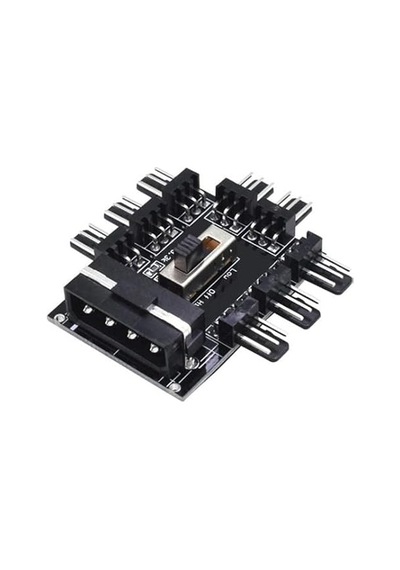 Px-4336 3 Pin Girişli 8 Port Fan Çoklayıcı Kart Diğer