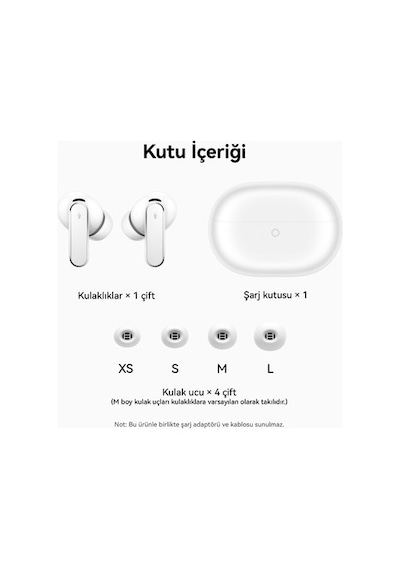 Huaweı Freebuds Pro 5 Beyaz Tws Kulak İçi Bluetooth Kulaklık, Çift Sürücülü Yapay Zeka Gürültü