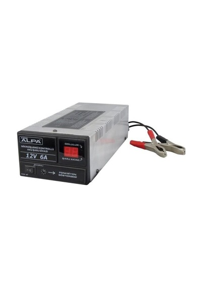 Alpa 12Volt 6Amper Mikroişlemci Kontrollü Akü Şarj Cihazı / 84444634