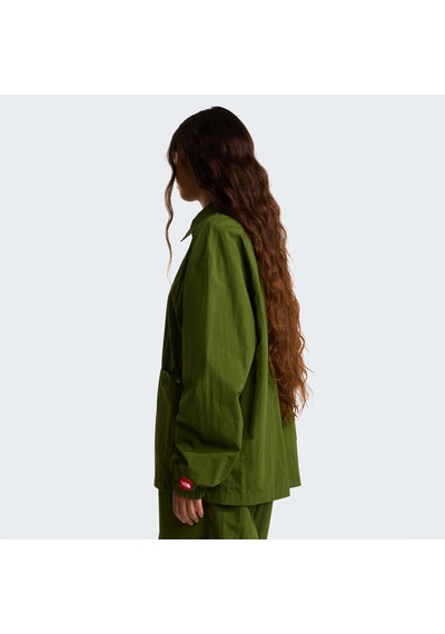 The North Face Red Box Nylon L/s Erkek Yeşil Gömlek Nf0a8fhcbrı1