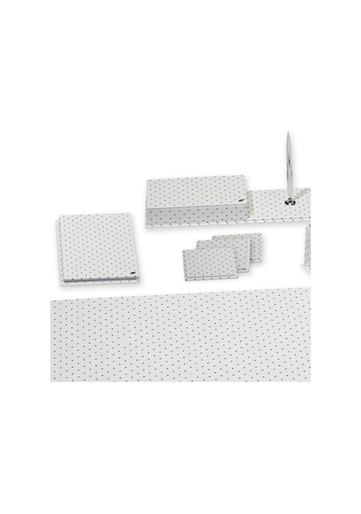 Tabac 7950-310 Multicolor Noktalı Beyaz Suni Deri Sümen Takımı