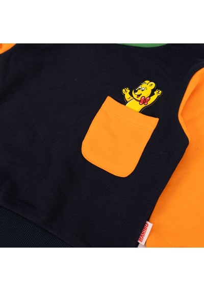 Haribo Hari Bo Hoodie Unisex Çocuk Mavi Sweatshirt 97 Lacivert