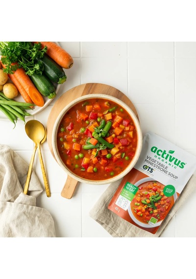 OTS Organik Organik Sebzeli Minestrone Çorbası 400 G