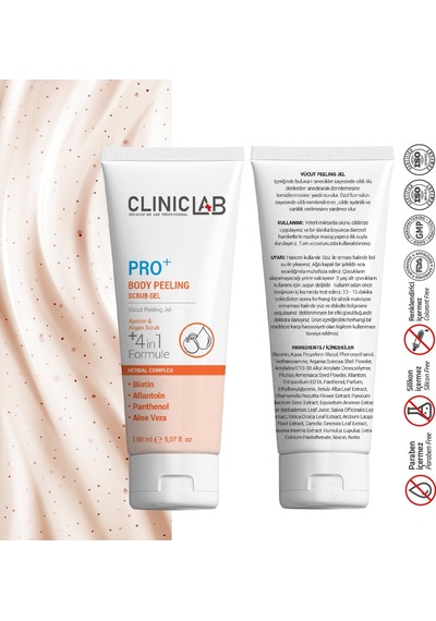 Cliniclab Yenileyici Ve Aydınlatıcı Vücut Peeling Scrub 150 ML