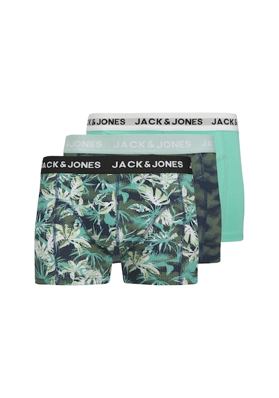Jack & Jones Jack Jones Erkek Çiçek Desenli 3 Lü Pamuklu 12277719 KARIŞIK