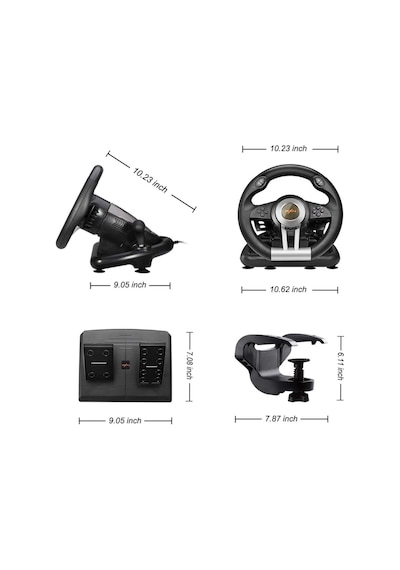 Pxn V3 Pro Titreşim Oyun Ps4 İçin Direksiyon Denetleyici, Ps3, Xbox One, Xbox Serisi S/x, Pc