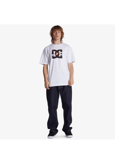 Dc Shoes Dc Star Fill Erkek Beyaz T-shirt