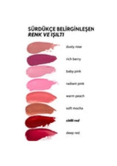 Cream Co. Glow Tint Allık Ruj Göz Farı Chili Red