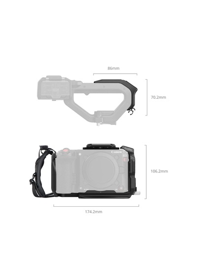 Smallrig 5657 Canon Eos C50 İçin Kafes Kiti