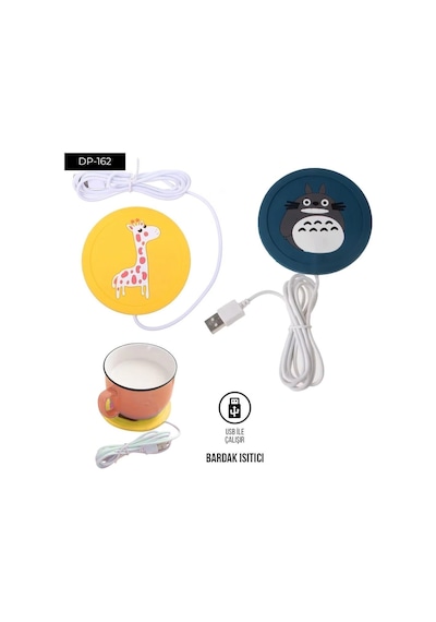 Usb Bardak Isıtıcı Çok Renkli