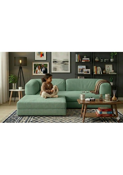 Herev 200x200 Cm 50 Dns Modüler Köşe Koltuk Fitilli Kadife Kumaş, Yatak Olabilen, Modern Tasarım Şark Köşe Yeşil Herev 200x200 Cm 50 Dns Modüler Köşe Koltuk Fitilli Kadife Kumaş, Yatak Olabilen, Modern Tasarım Şark Köşe Yeşil