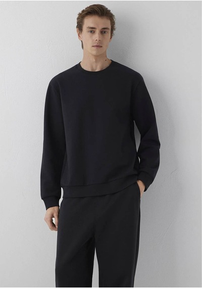 Mavi Basic Siyah Erkek Sweatshirt M0s10629-900